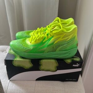 Puma Lamelo Ball Electric Lime Basketball sneakers